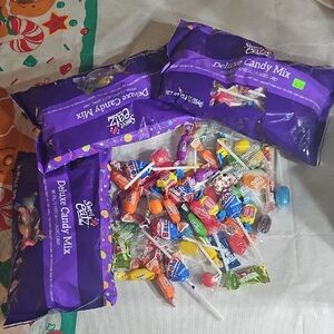 Lot Of 3 Deluxe Candy Mix - Purple